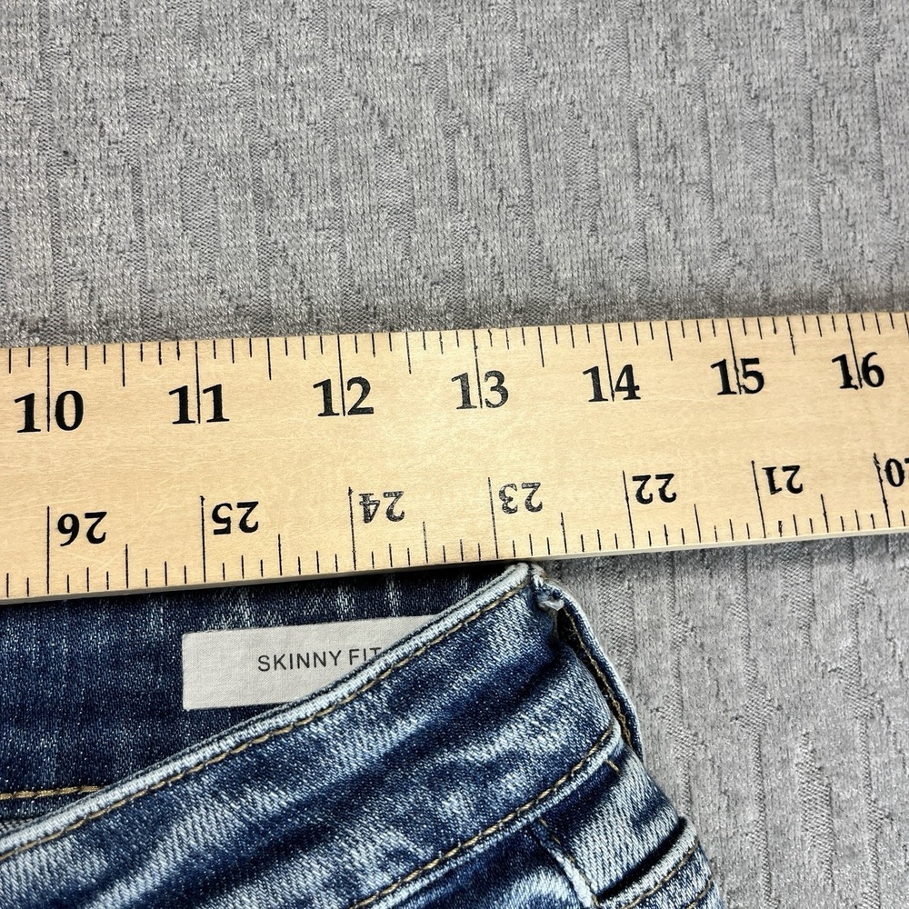 Judy blue Skinny Fit Jeans Women (3/26X26) High-Rise whiskered‎ distressed blue - Picture 5 of 12